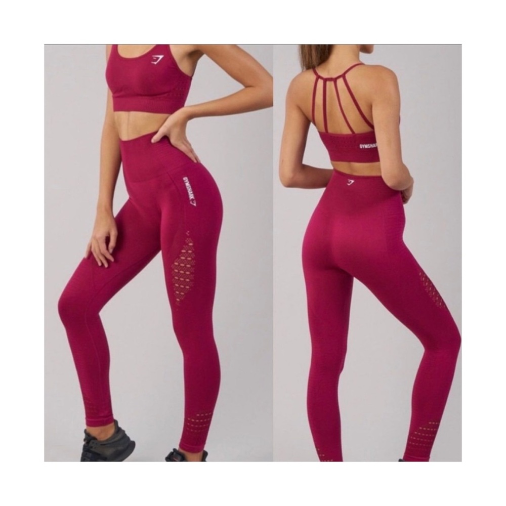 Gymshark Energy Seamless, Red size small